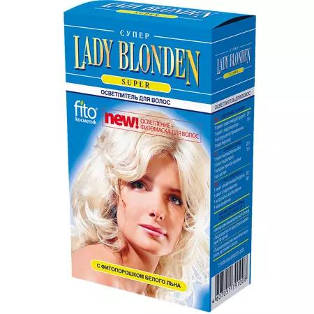 Осветлитель для волос Хна ФИТОКОСМЕТИК 35гр Lady Blonden Super