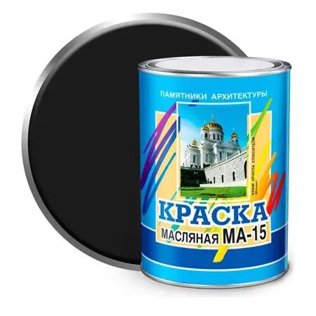 Краска МА-15 черная 0,9кг ДЖИН