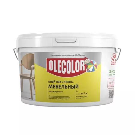 Клей ПВА 0,75кг OLECOLOR Люкс мебельный