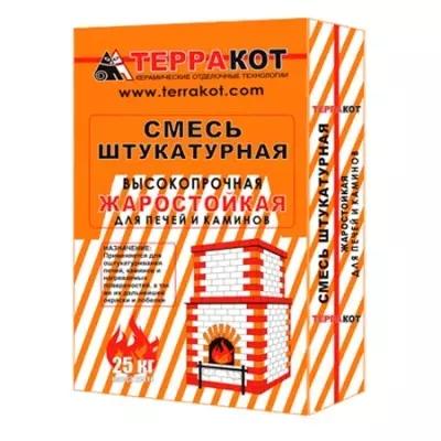 Смесь 2,2кг жаростойкая штукатурная для печей и каминов сп=6шт/СПАЙКАМИ