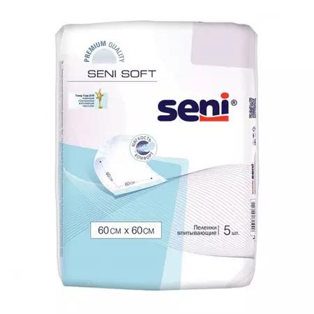 Пеленки одноразов БЕЛЛА SENI SOFT 90*60 5шт SE-091-S005-J03/Т06/JZ3