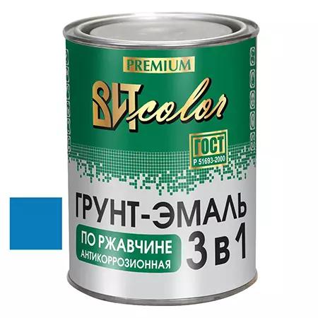 Грунт-эмаль по ржавчине 0,8кг 3в1 светло-голубая ВИТ color 29124/ОТБИВАТЬ ТОЛЬКО 7/14