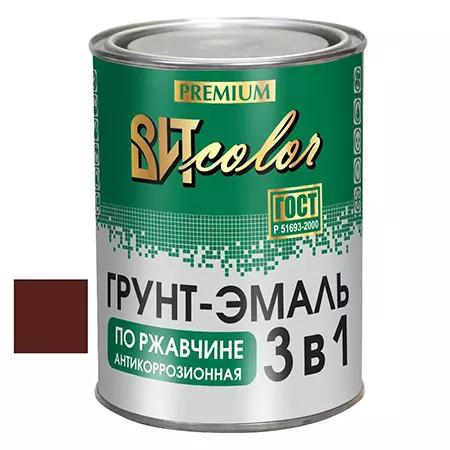 Грунт-эмаль по ржавчине 0,8кг 3в1 шоколад ВИТ color 29136/ОТБИВАТЬ ТОЛЬКО 7/14