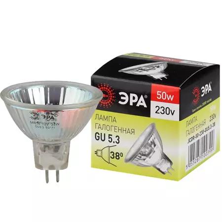 Лампа галоген GU5.3 50Вт JCDR MR16-50w-230v-ci ЭРА