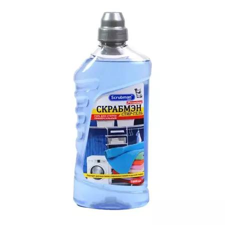 ЖМС для стирки SCRUBMAN 1л Стир-гель 0272