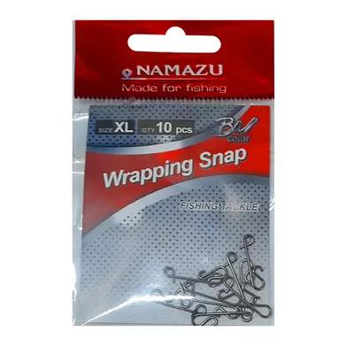 Застежка безузловая NAMAZU WRAPPING SNAP цв BN р XL test-23кг N-FT-WSXL сп=10шт цена за сп