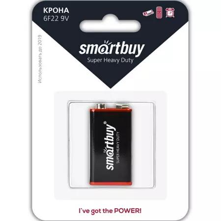 Батарейка крона SMARTBUY солевая (6F22-9V)