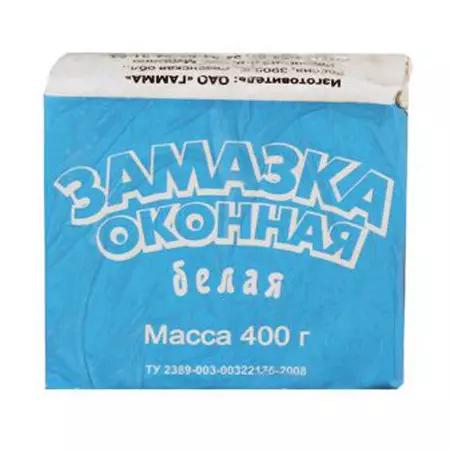 Замазка рамная 400г белая