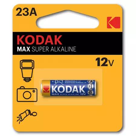 Батарейка спецэлемент средний KODAK Max Super алкалиновая (23A/A23/MN21-12V)