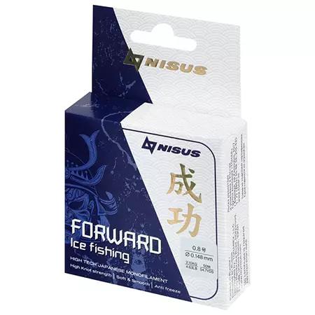 Леска зимняя монофильная Helios FORWARD Ise Fishing Nylon Transparent 0,148мм/50м N-FIF-0,148-50