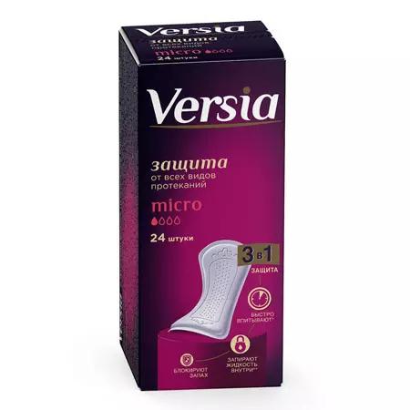 Прокладки урологические Versia  Micro 24шт