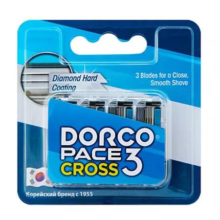 Кассеты DORCO Pace 3 Cross 4шт ш.к 0123