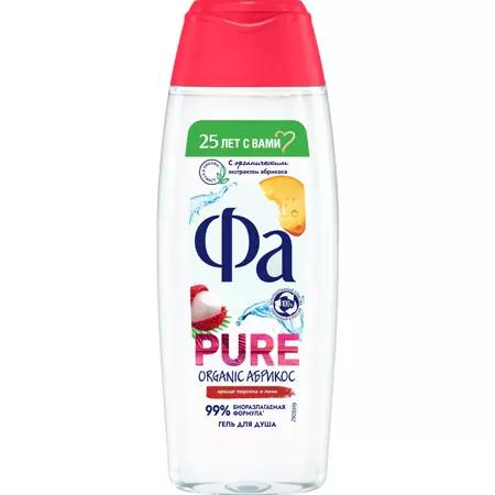 Гель для душа ФА 250мл Pure Organic Freshness персик