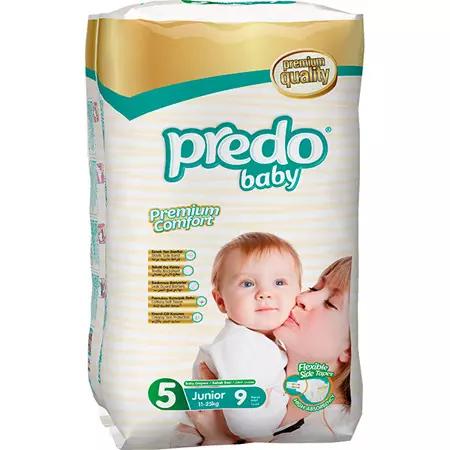 Подгузники PREDO BABY №5 11-25кг 9шт S-105 4109