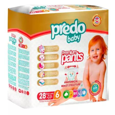 Подгузники PREDO BABY Large Size №6 15+кг 5шт BIO-106 3886