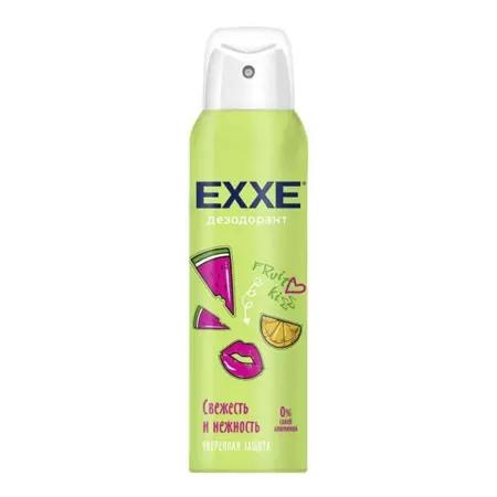 Дезодорант спрей EXXE 150мл жен Свежесть и нежность Fruit kiss шк 0853