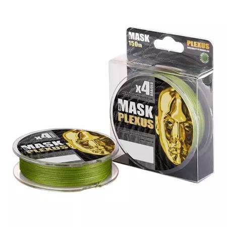 Шнур плетеный AKKOI Mask Plexus х4 150м 0,12мм green ш.к.1995