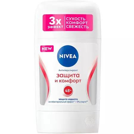 Дезодорант стик НИВЕЯ 50мл жен Защита и комфорт Nivea 84154 шк 3493