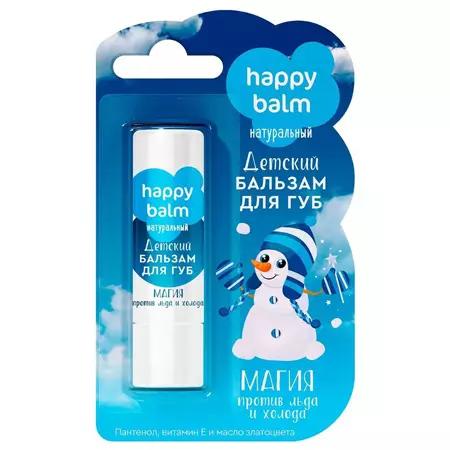 Бальзам для губ HAPPY BALM 3,6гр с магия против льда и холода