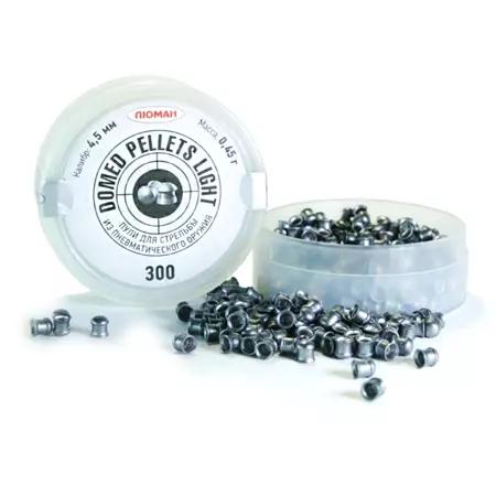 Пуля пневм Domed pellets Light 4,5мм 0,45г банка=300шт ш.к.0021