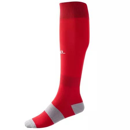 Гетры футбольные JOGEL Camp Basic Socks красный/серый/белый JC1GA0125.R2 8666 р 39-42