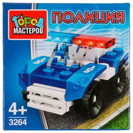 Игра Конструктор 17 эл Город мастеров Полицейская машина 2783