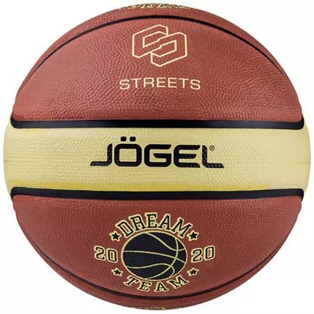 Мяч баскетбольный 7 размер JOGEL Streets Dream Team BC21 9908