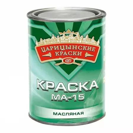 Краска МА-15 зеленая 0,8кг ЦАРИЦЫНО 65123