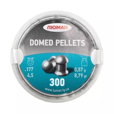 Пуля пневм Domed pellets  4,5мм 0,57г 300шт ш.к.2309