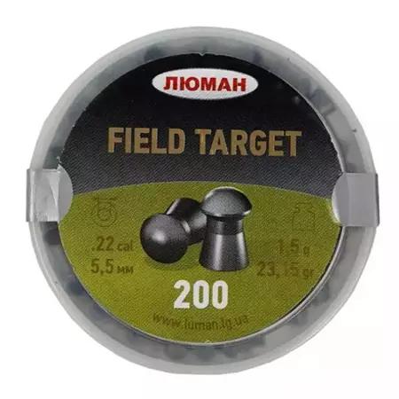 Пуля пневм Field Target  5,5мм 1,5г 200шт ш.к.2446