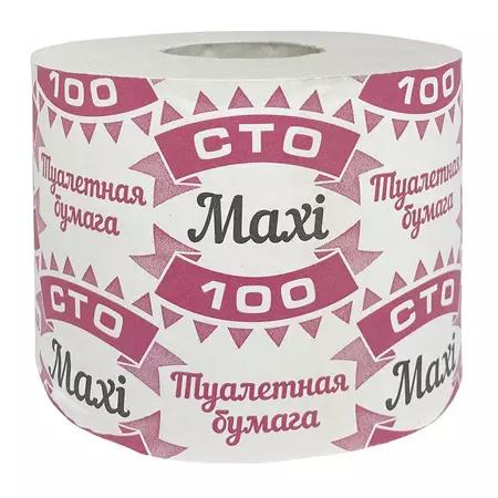 Бумага туал СТО max 1-сл на втулке