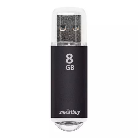 Флешка USB Smartbuy 8GB V-Cut Black