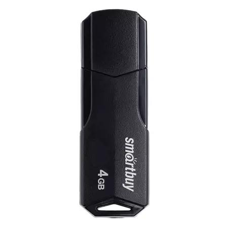 Флешка USB Smartbuy 4GB CLUE Black